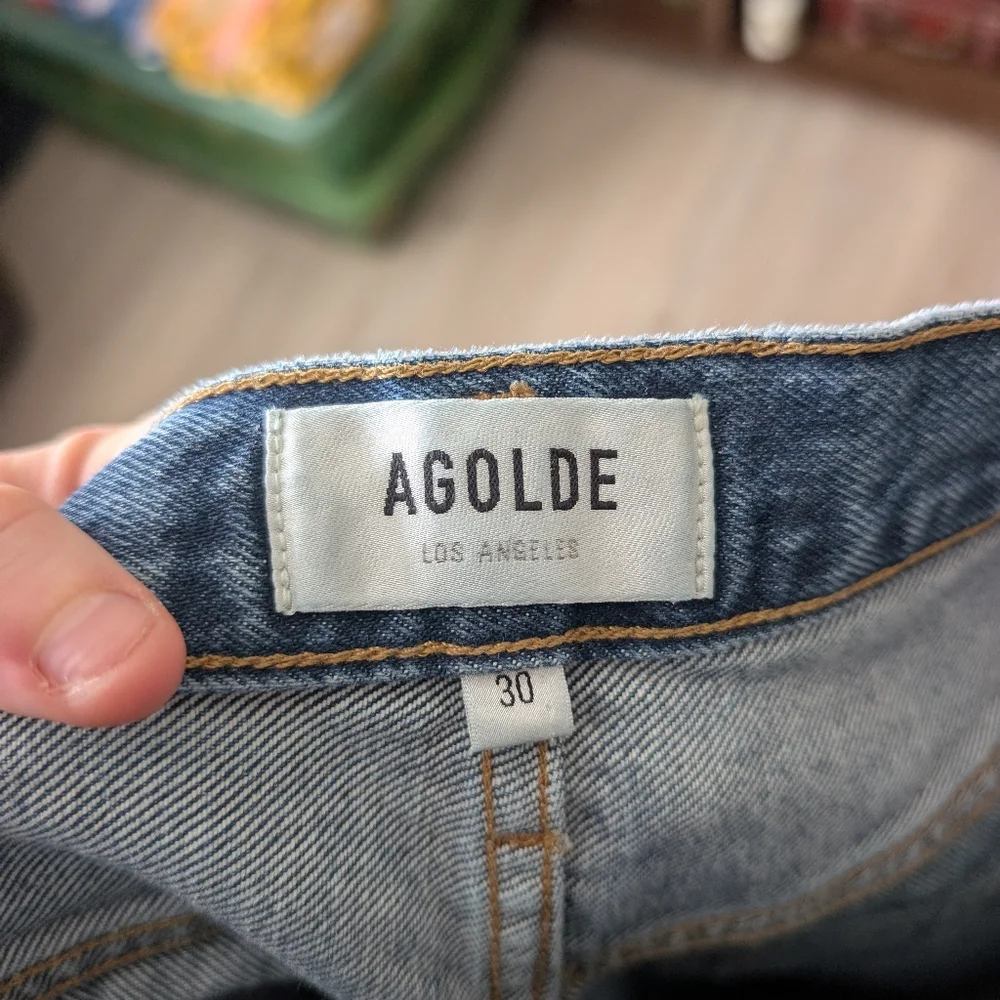 Agolde Vintage Blue Carpenter Jeans